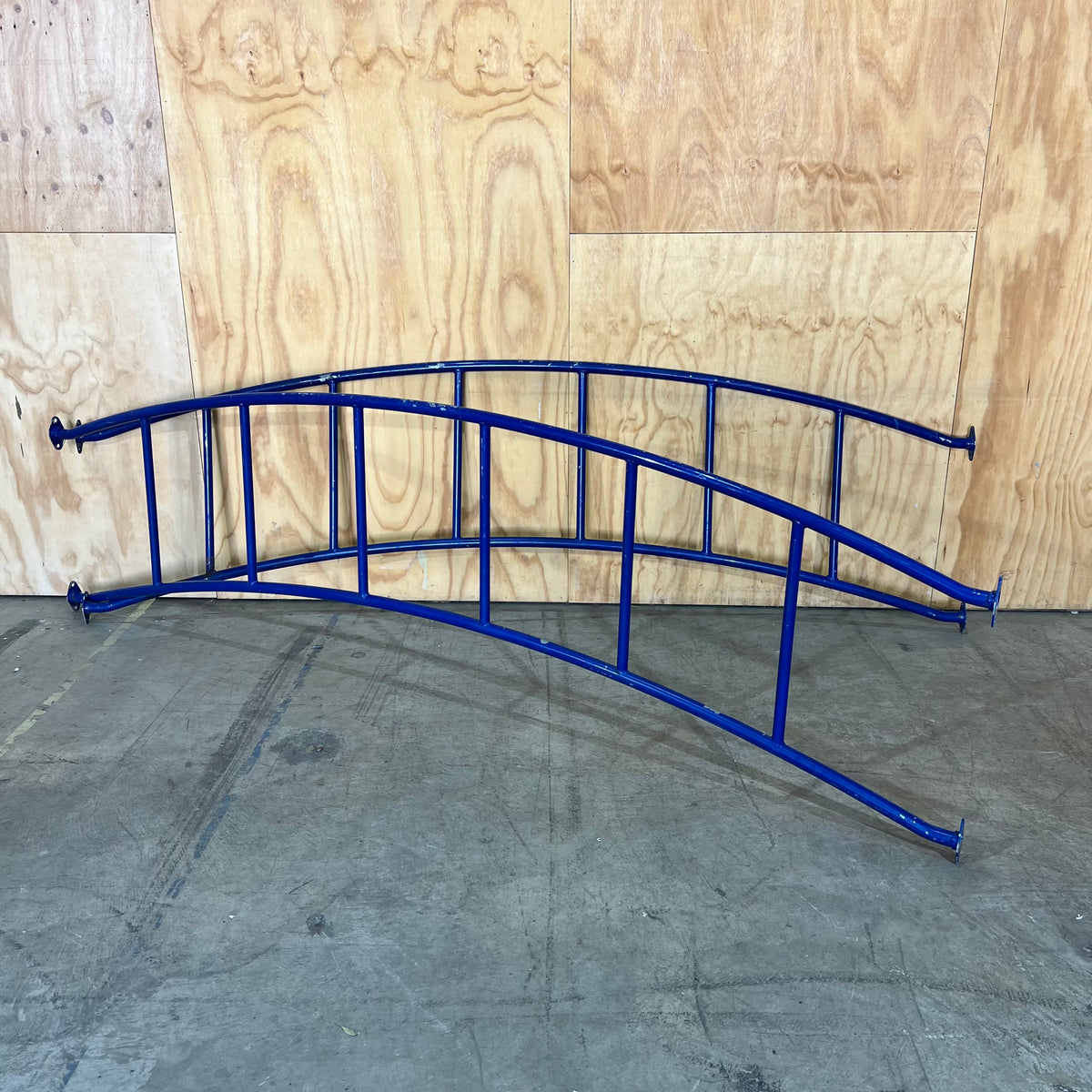 Set of Blue Metal Playground Bridge Sides