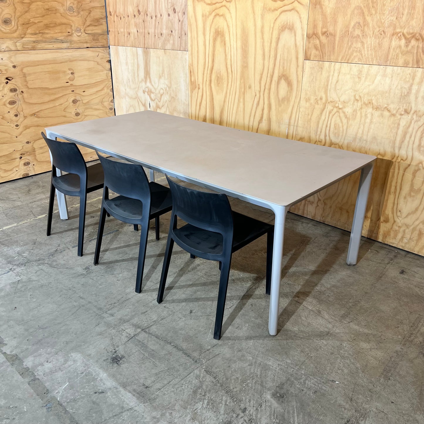Light Grey Outdoor Table