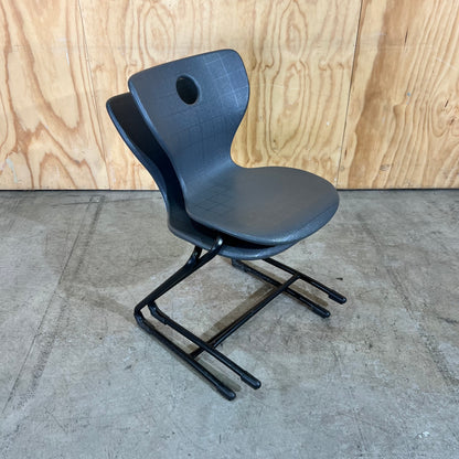 Charcoal PantoSwing Cantilever Student Chair