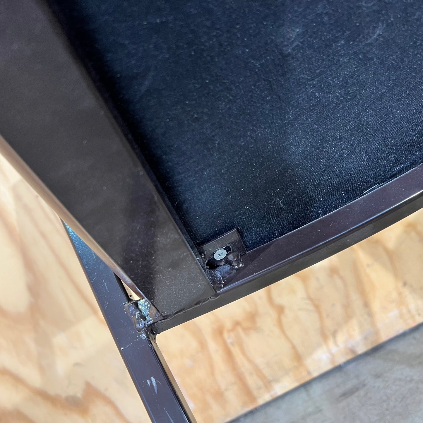 Brown Visitor Chair - Plain