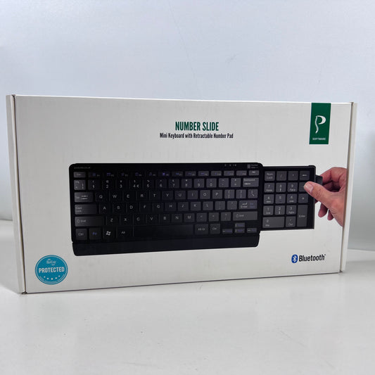Posturite Number Slide Compact Keyboard Bluetooth