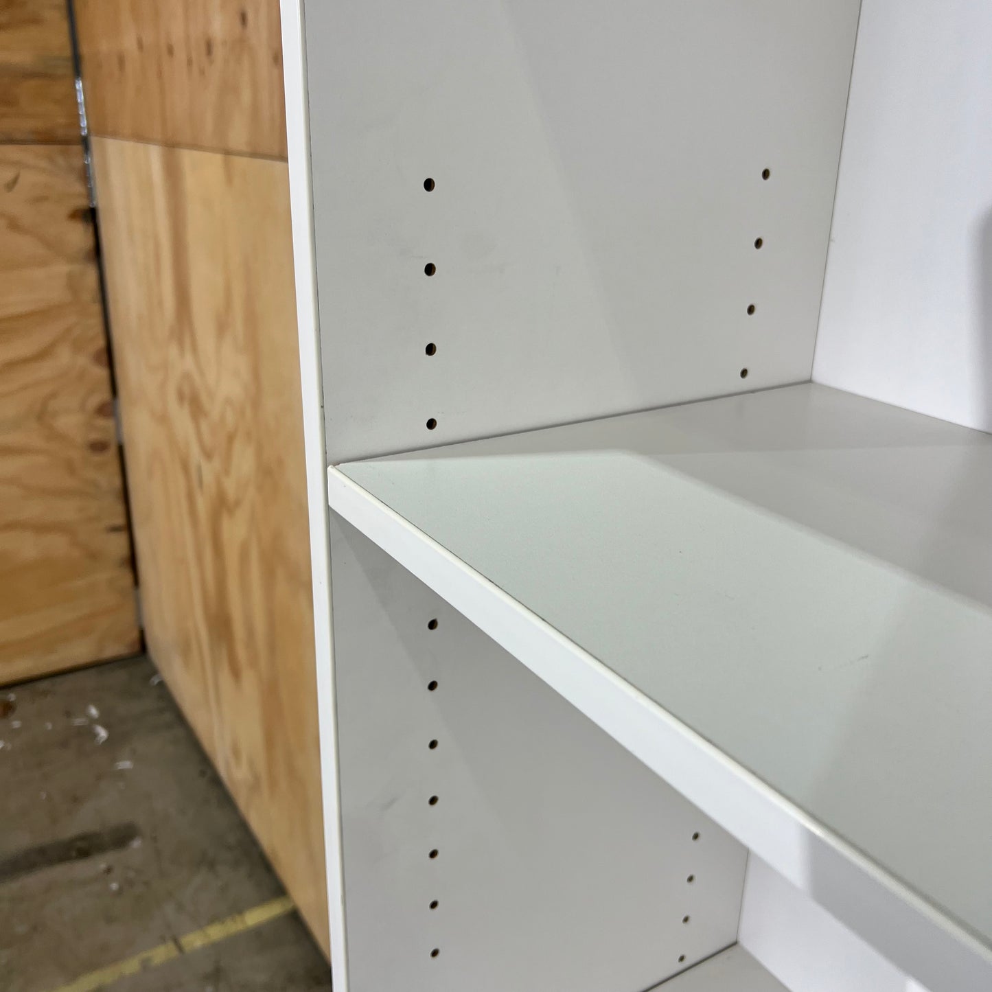 Small White Laminate Bookshelf