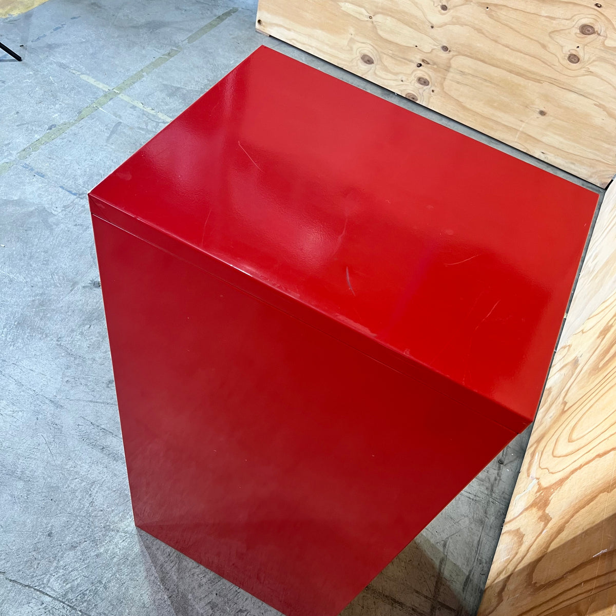 EliteBuilt Red Four Drawer Filing Cabinet