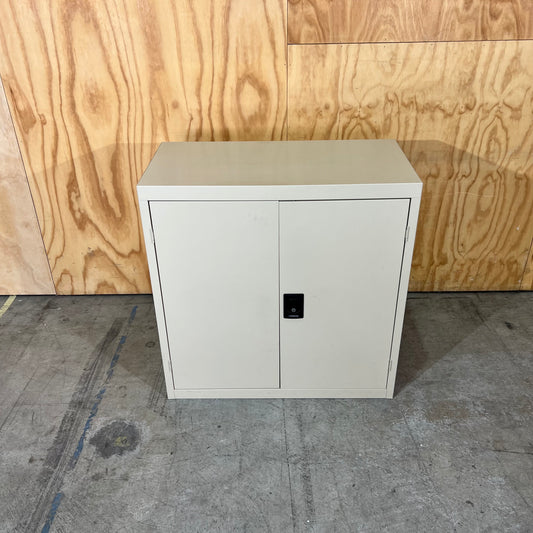 Stronghold Metal Storage Cupboard in Cream