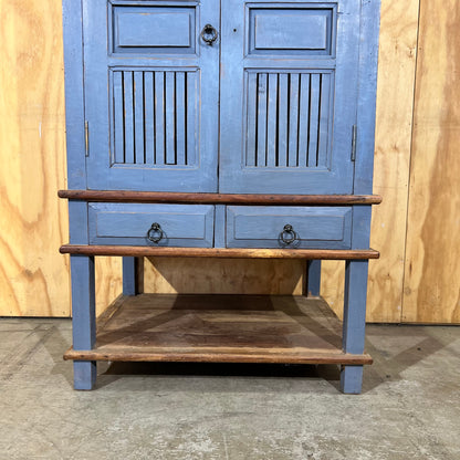 Blue Teak Cabinet