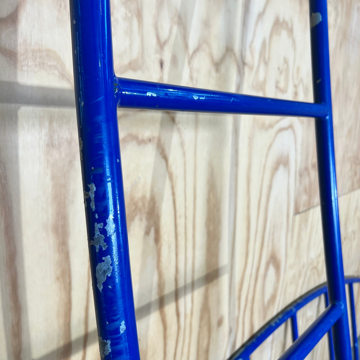 Set of Blue Metal Playground Bridge Sides