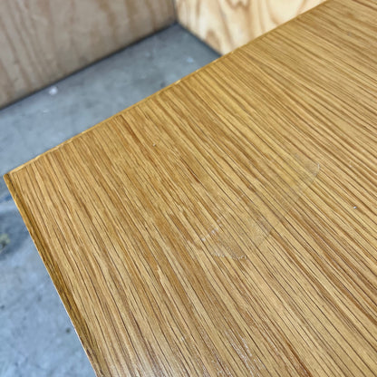 Small Mid Century Timber Desk with Drawers