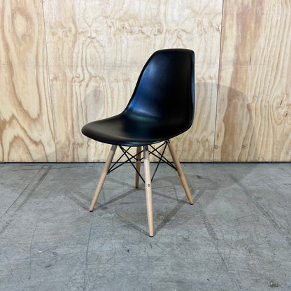Black replica Eames Moulded Chair