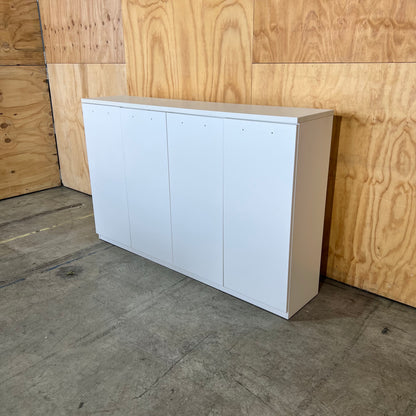 White 4-Door Sideboard