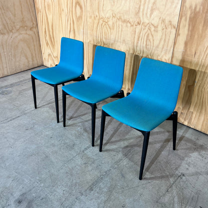 Malmö Chair by Pedrali in Teal