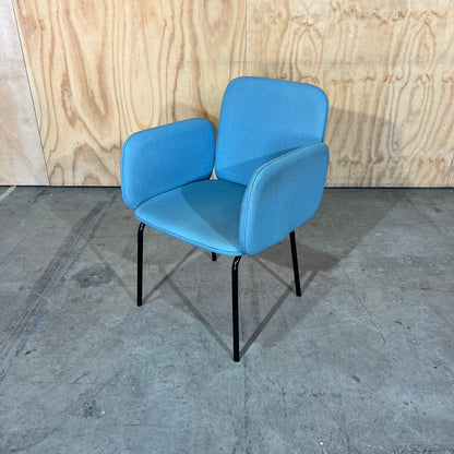 Commercial Modernist Style Vinyl Wrap Chairs