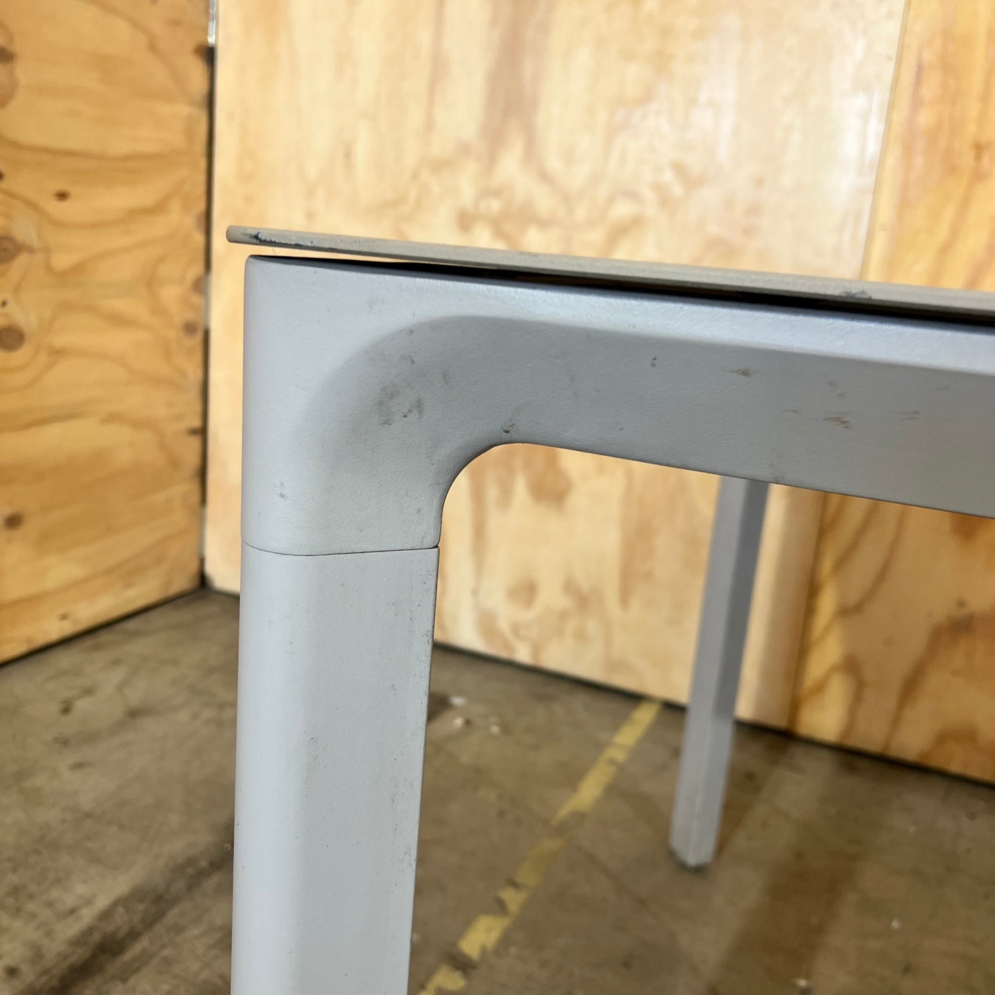 Light Grey Outdoor Table