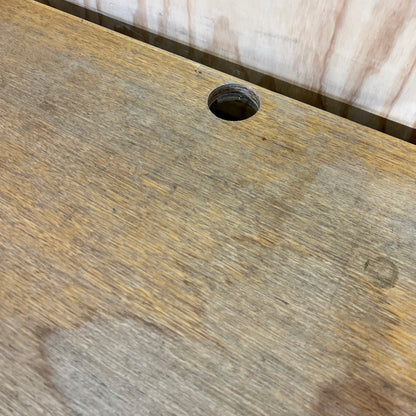 Mid Century Desk with three drawers