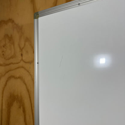 Wide Double-Sided Whiteboard on Wheels