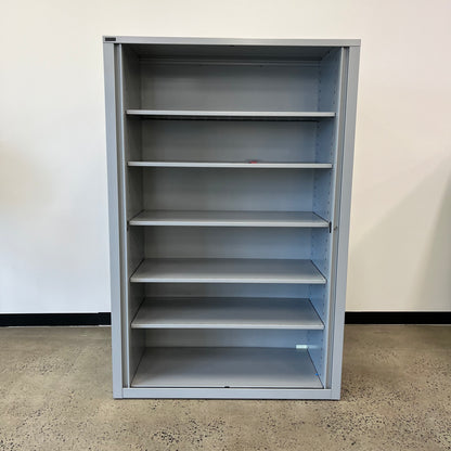 Schiavello Large Tambour Grey with Keys