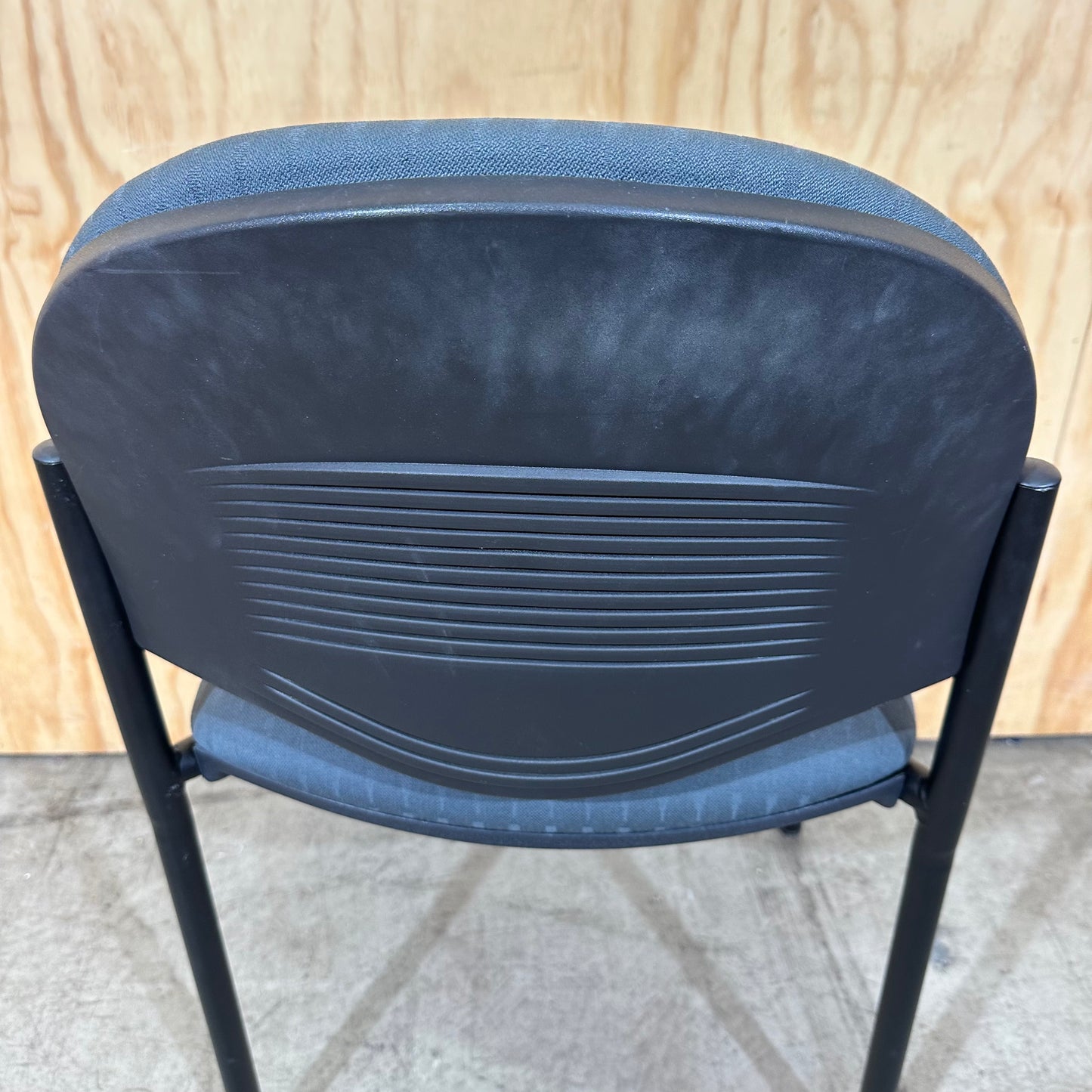 Navy Blue Commercial Stacking Chair
