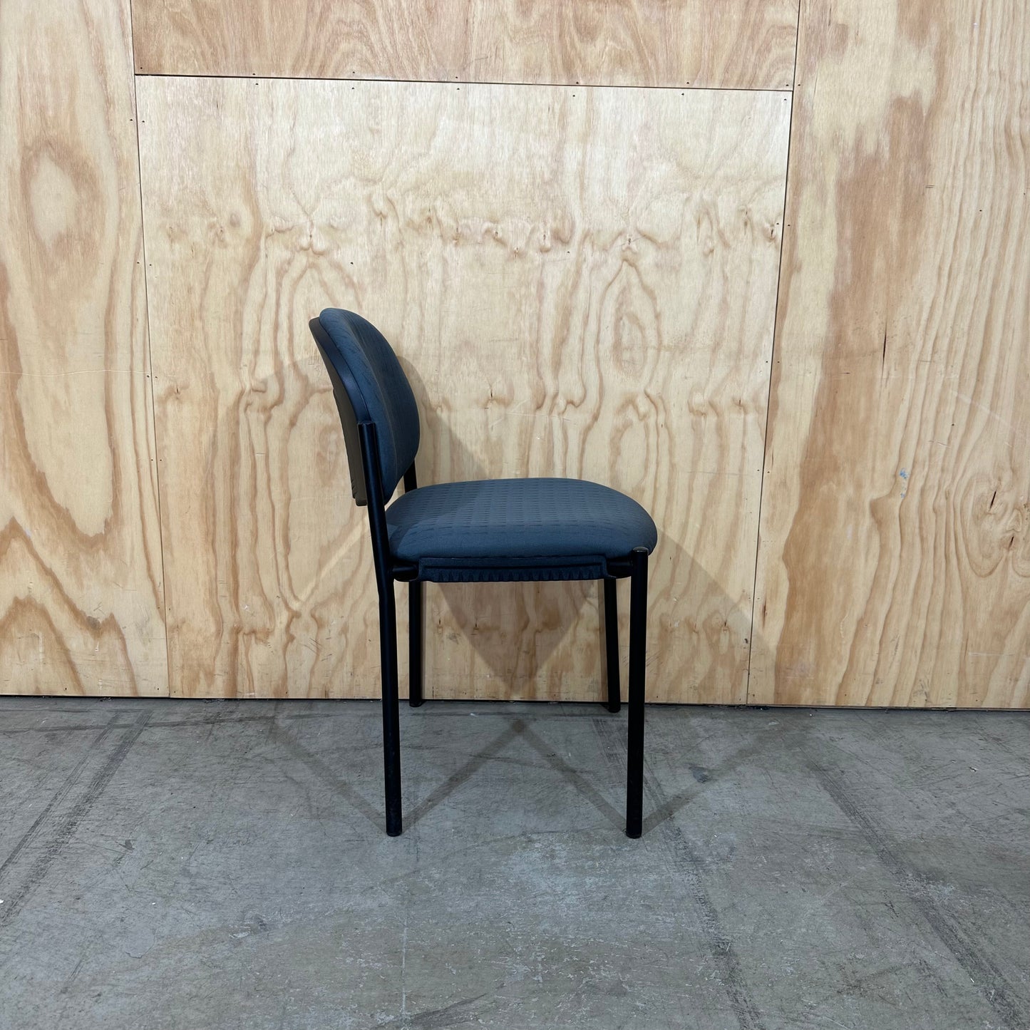 Navy Blue Commercial Stacking Chair