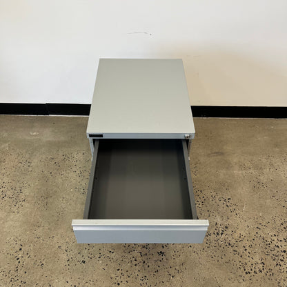 Schiavello 3 Drawer Pedestal Caddy in Light Grey