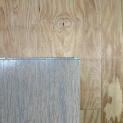 Wood veneer coat cupboard