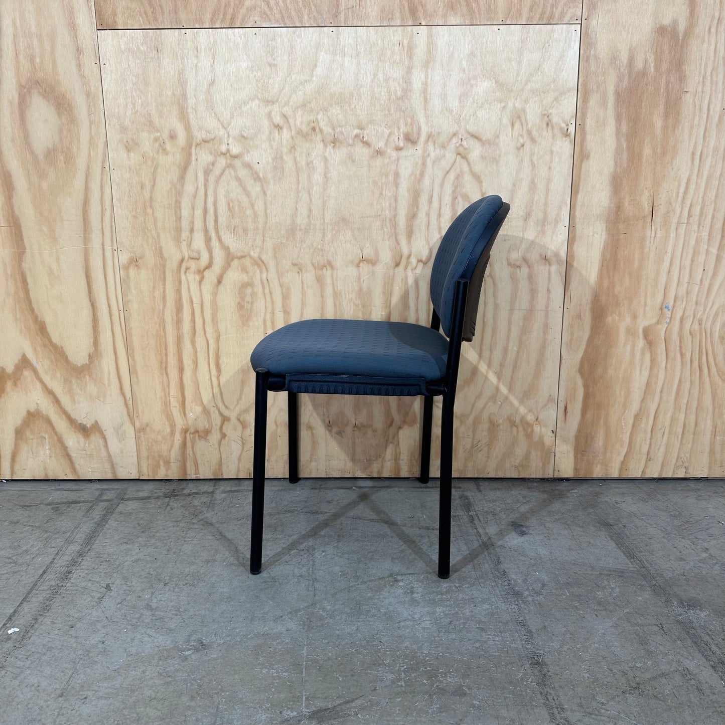Navy Blue Commercial Stacking Chair