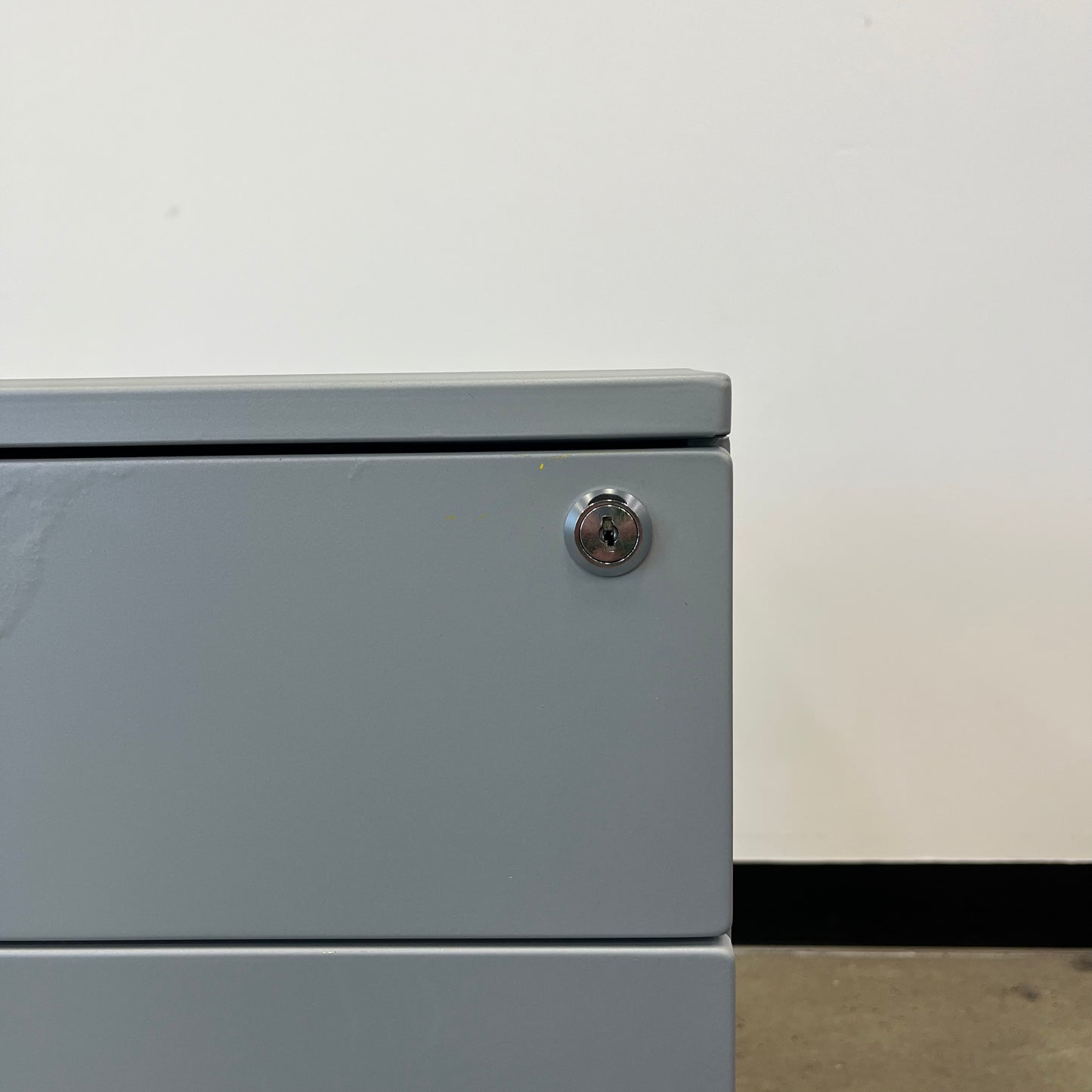 Grey 3 Drawer Pedestal