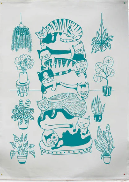 Able and Game Linen Tea Towel