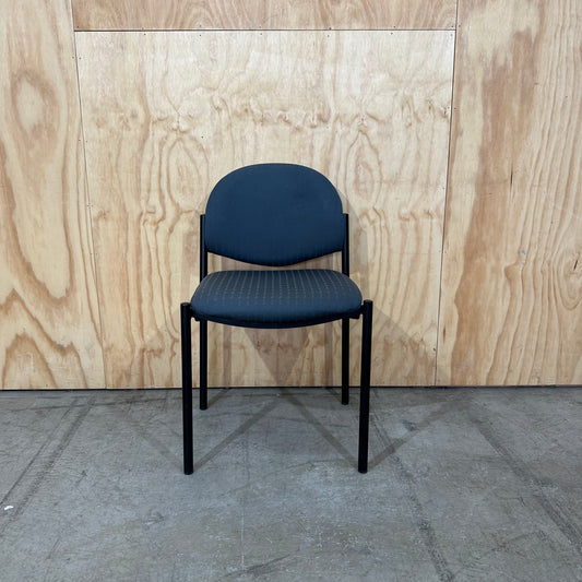 Navy Blue Commercial Stacking Chair