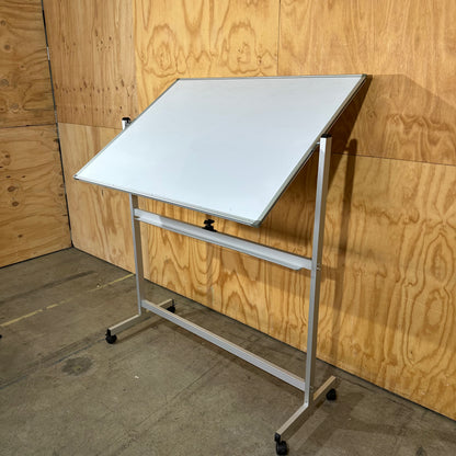 BULK BUY: Wide Double-Sided Whiteboard on Wheels
