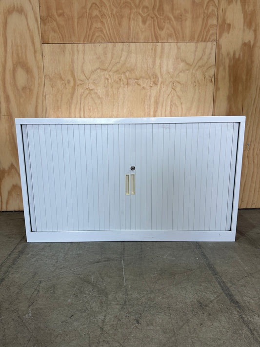 Planex Small Wide White Tambour Unit