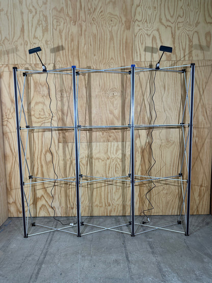 Banner mount with light attachment