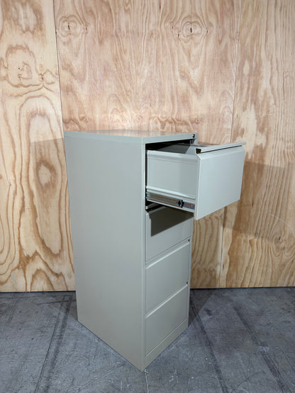 Steel 4 drawer filing cabinet