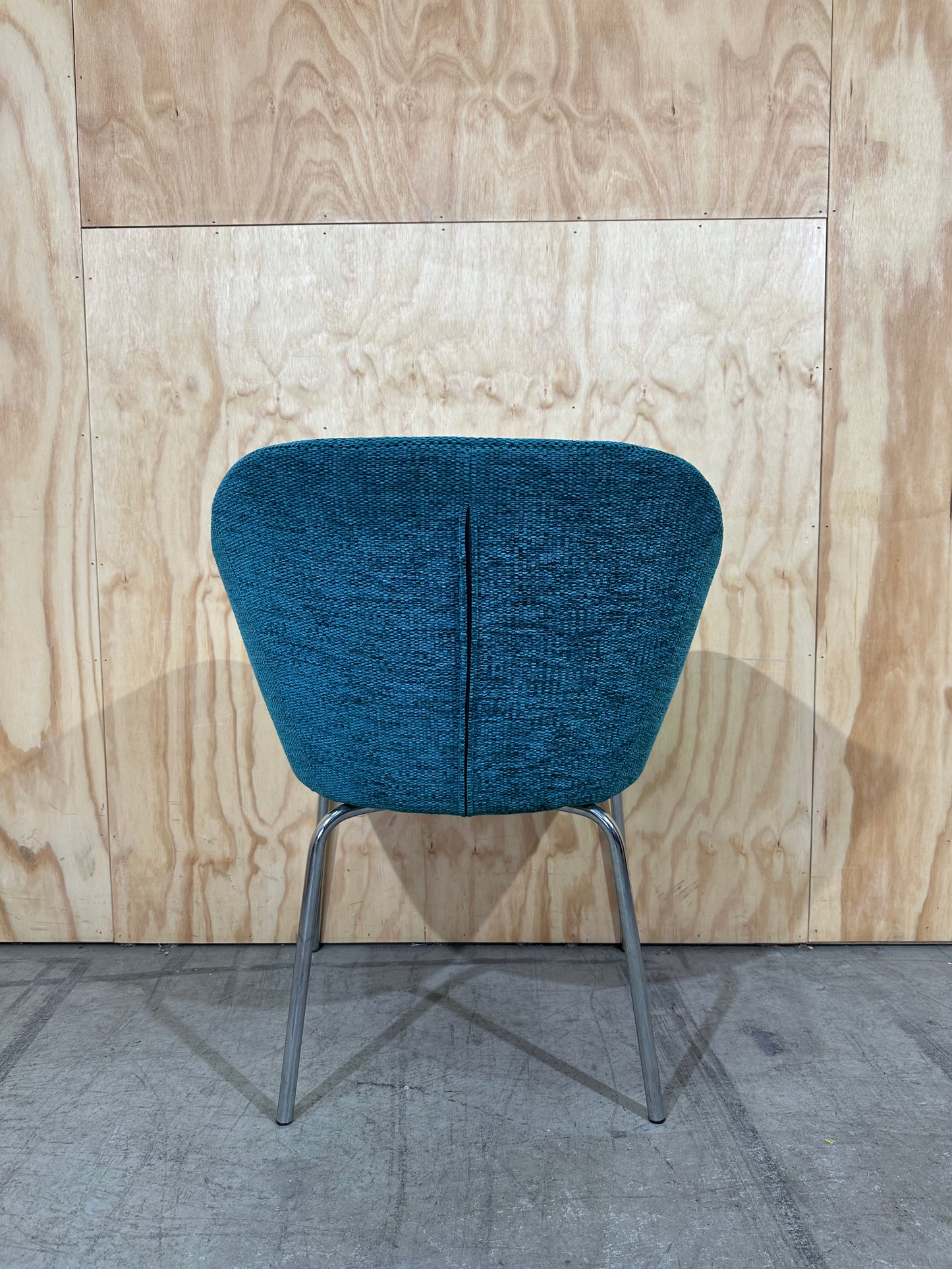 Turquoise Upholstered Tub Chair by Diami Australia