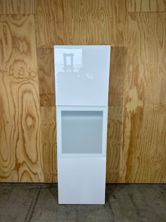 IKEA BESTÅ Shelf unit with doors in white
