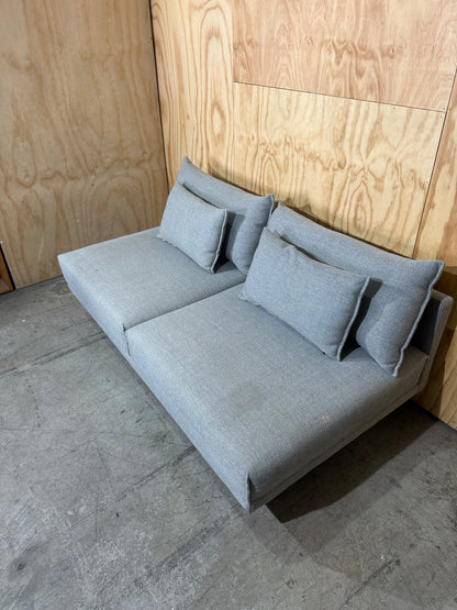 Light Grey 2 seater couch