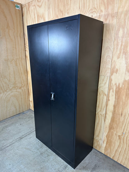 Black 2 door cupboard