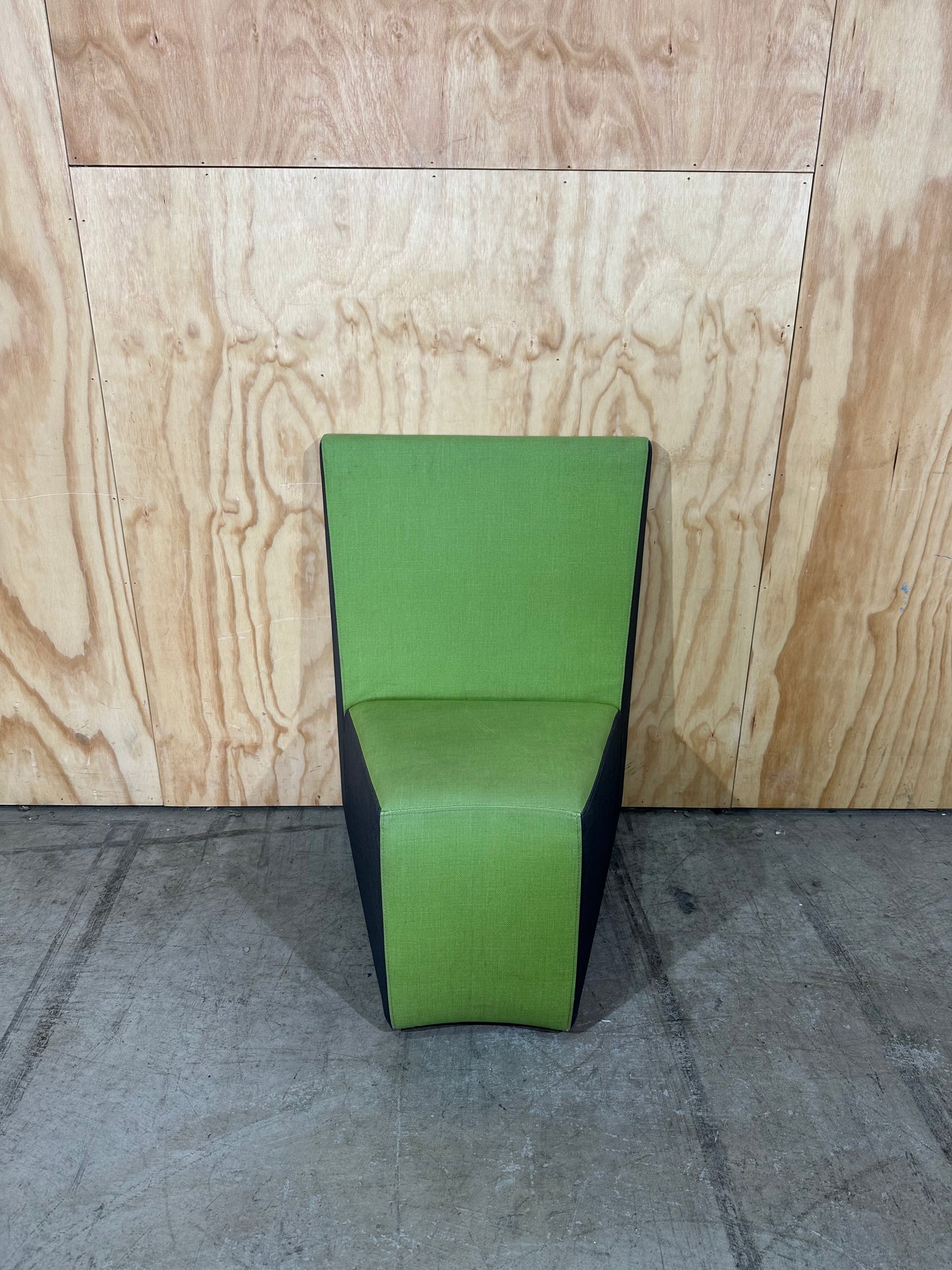 Green modular highback couch