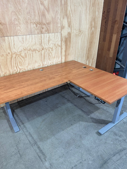 Electric sit-stand Corner Desk