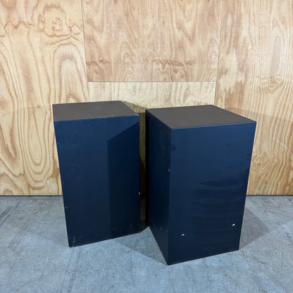 Set of Black Plinths