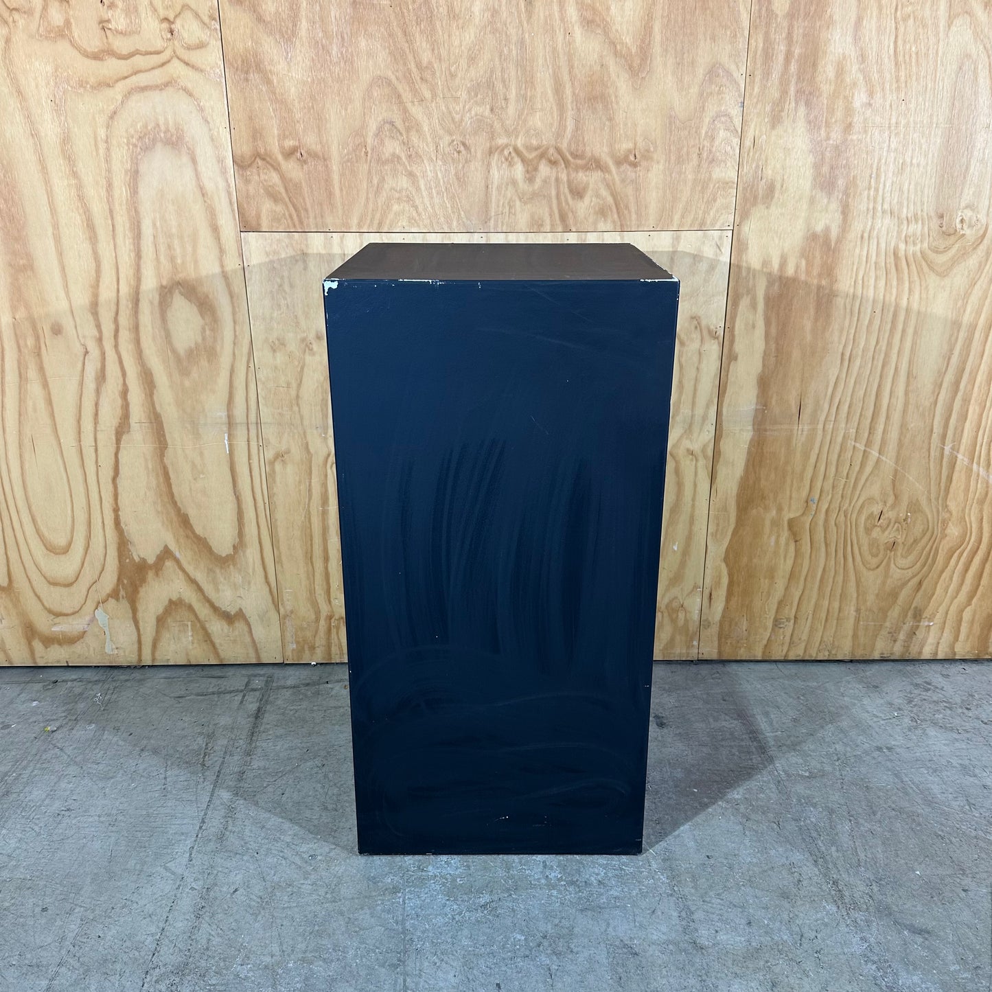 Set of Black Plinths