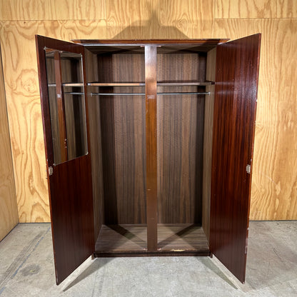 Vintage Cedar Two-Door Wardrobe
