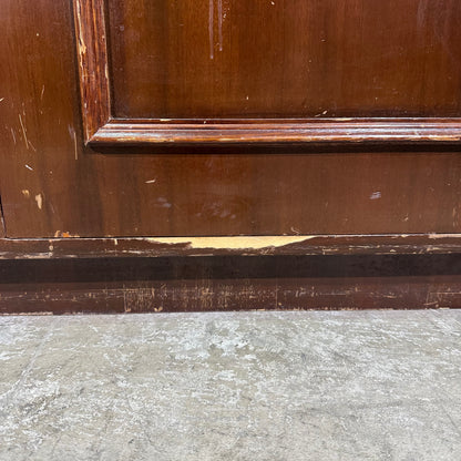 Vintage Cedar Two-Door Wardrobe