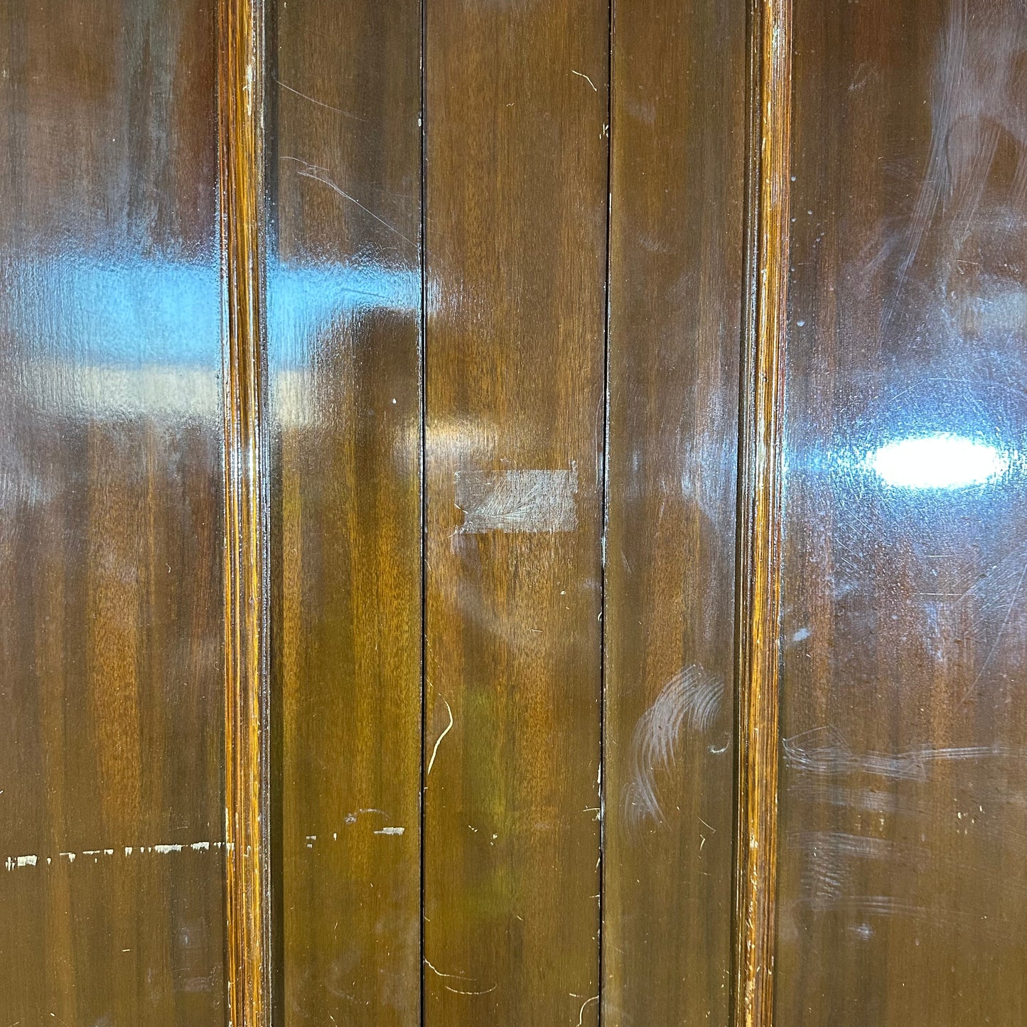 Vintage Cedar Two-Door Wardrobe