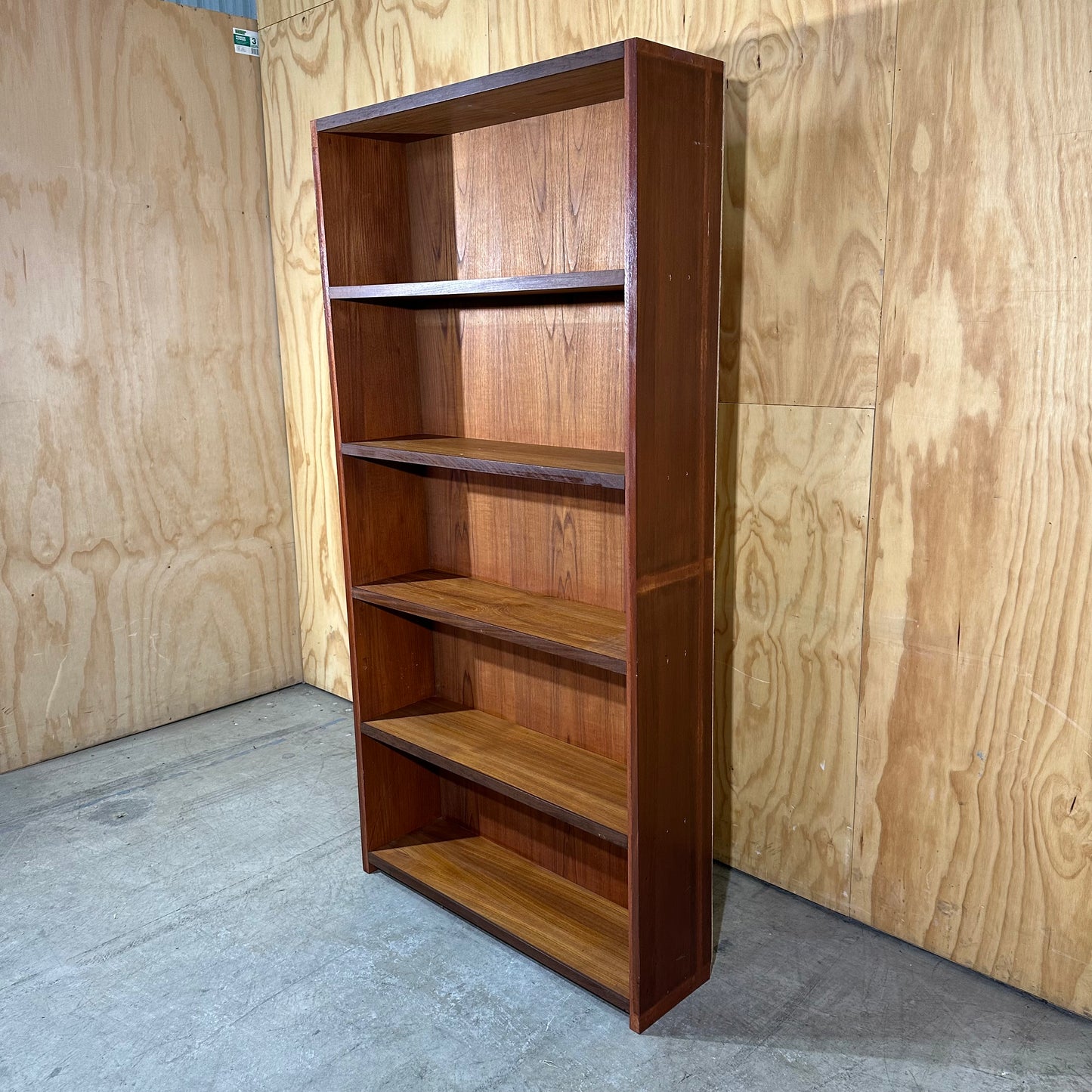 Mid-Century Modern Tall Bookcase