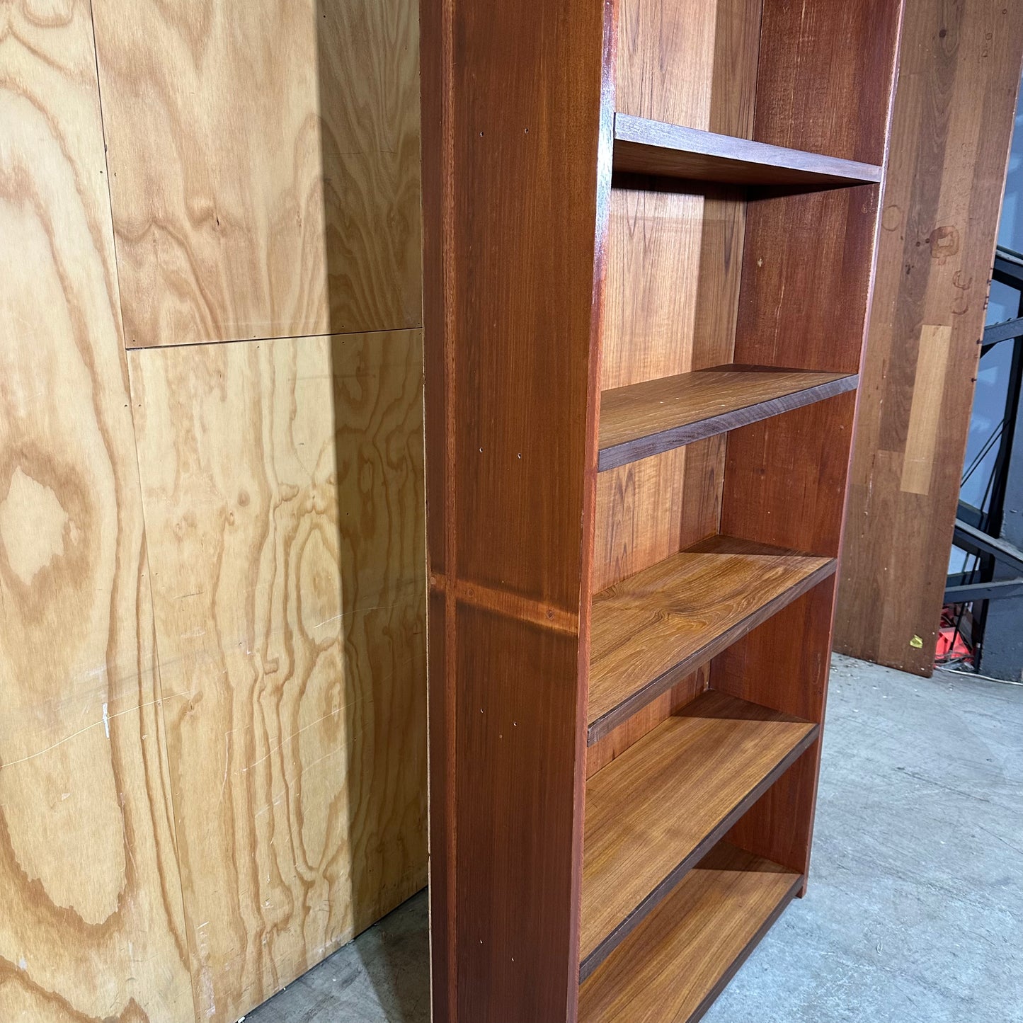 Mid-Century Modern Tall Bookcase
