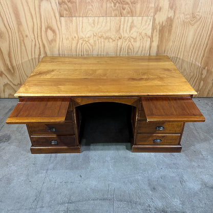 Vintage Executive Wooden Desk