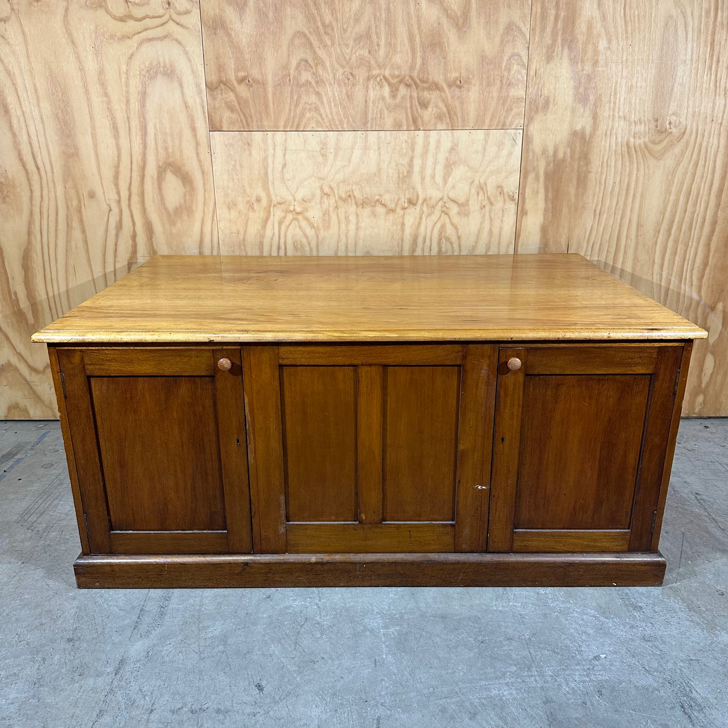 Vintage Executive Wooden Desk