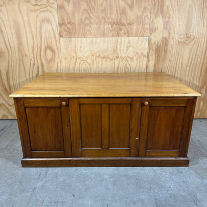 Vintage Executive Wooden Desk