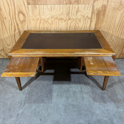 Vintage Executive Timber Writing Desk