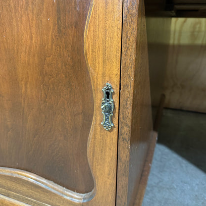 Vintage Twin Pedestal Executive Desk
