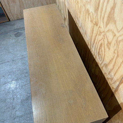 Wooden Veneer 3-Door Credenza